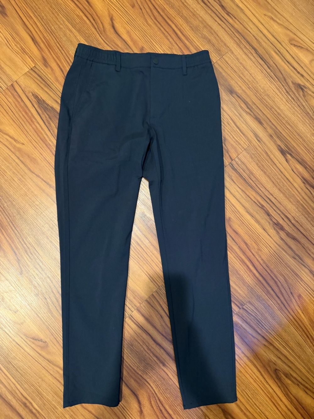 Men's dark navy Stretch dress Pants Zara